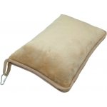 Excellent Cestovní deka 2v1 s polštářem béžová – Zboží Dáma