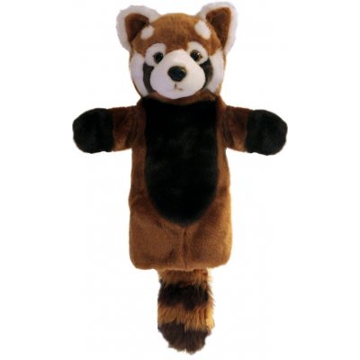 Maňásek na ruku "dlouhý rukáv" maňásek Panda červená Long Sleeved Glove Puppets 40 cm – Zbozi.Blesk.cz