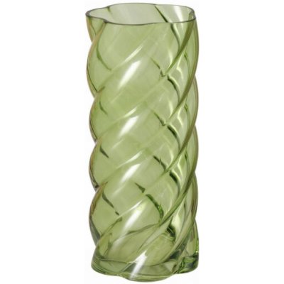 Boltze Lesklá skleněná váza CURVO, 30 cm – Hledejceny.cz