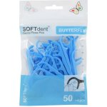SoftDent dentální párátka s nití 50 ks – Zboží Mobilmania