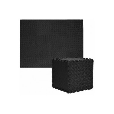 Springos Pěnová puzzle podložka FM0022 XG 30 x 30 x 1 cm sada 12ks černá – Zboží Mobilmania