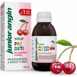 Junior angin sirup pro děti 100 ml – Hledejceny.cz