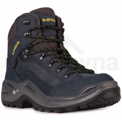 Lowa Renegade GTX Mid Dark blue lime