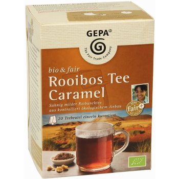 Gepa Bio Rooibos čaj karamelový 20 x 1,7 g