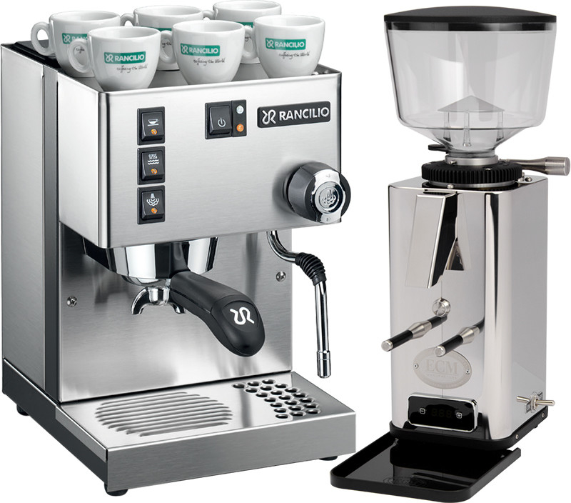 Set Rancilio Silvia E + ECM S-Automatik 64