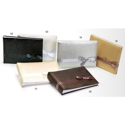 KPH album klas. svatební SILK RIBBON, zlaté 24x16 60s – Sleviste.cz