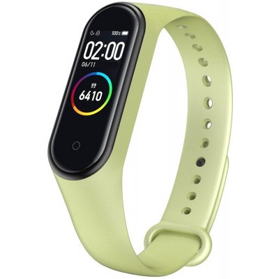 Xiaomi Mi Band 3/4 náhradní náramek Metalicky lesklý Zlatá MBSCZ-4MLZ – Zboží Mobilmania