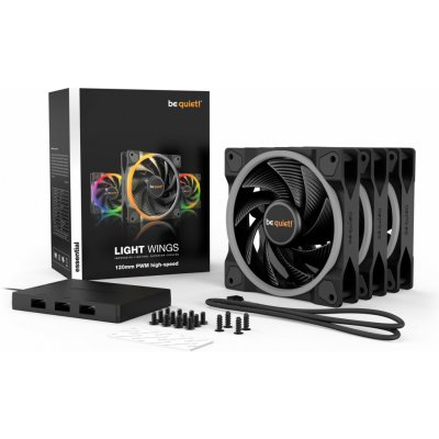 be quiet! Light Wings high-speed 120mm Triple-pack BL077 – Hledejceny.cz