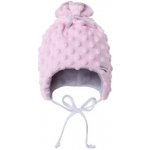 Esito Dětská zimní čepice Minky Teddy růžová – Hledejceny.cz