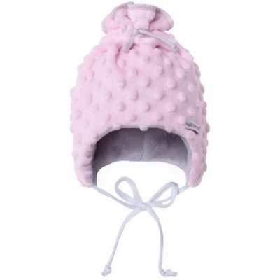 Esito Dětská zimní čepice Minky Teddy růžová – Hledejceny.cz
