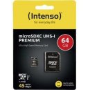 Intenso microSDXC 64 GB Premium UHS-I 3423490