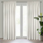 EUROFIRANY ZATEMŇOVACÍ ZÁVĚS NA PÁSCE VILLA 140X270 CM KRÉMOVÁ – Hledejceny.cz
