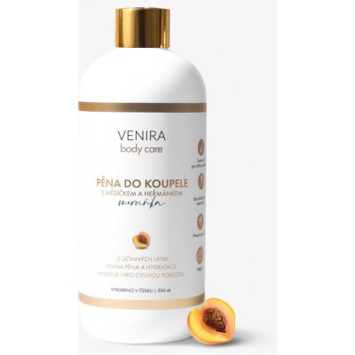 VENIRA pěna do koupele s měšíčkem a heřmánkem meruňka 500 ml – Zboží Dáma