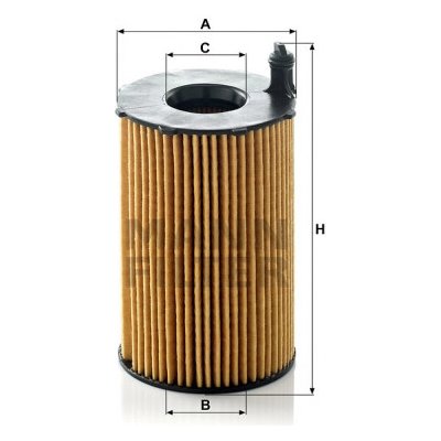 MANN FILTER Olejový filtr HU 8005 z | Zboží Auto