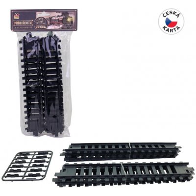 MaDe Koleje sada 22 cm rovný díl 6 ks spojky – Sleviste.cz