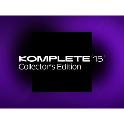 Native Instruments Komplete 15 Collectors Edition Upgrade Komplete Ultimate el. licence – Zboží Živě