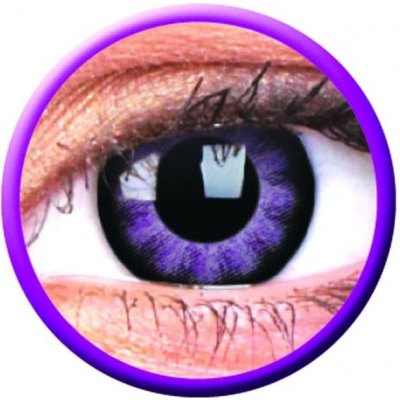 MaxVue ColorVue Big Eyes Ultra Violet tříměsíční dioptrické 2 čočky – Hledejceny.cz