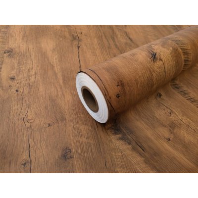 DIMEX Samolepicí fólie na dveře 99-6325 šíře 90 cm KAŠTAN DENVER – Sleviste.cz