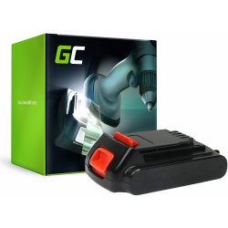 Green Cell Black&Decker BL1518 BL2018 BL3018 18V 1500mAh Li-ion - neoriginální