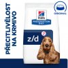 Granule pro psy Hill's PD Dog Z/D Ultra Alergen Free Skin&Food Sensitive Chicken 3 kg