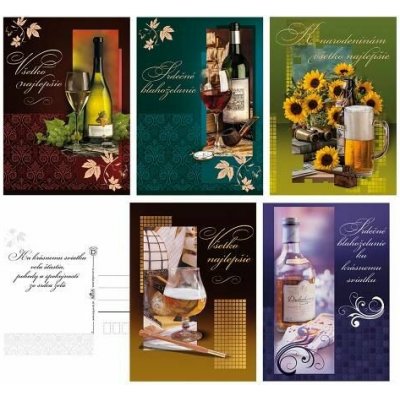 ARGUS Pohlednice k narozeninám,k svátkúm 06150566-c – Zboží Dáma