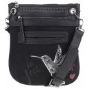 Desigual Bandolera black Bird černá