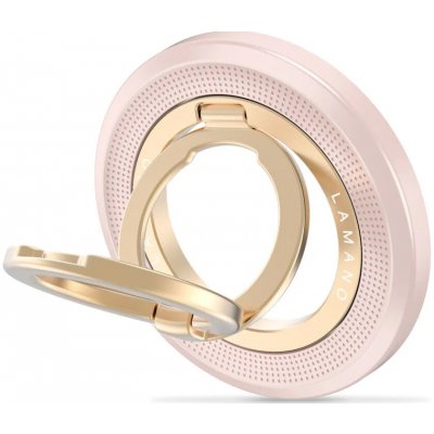 Tech-Protect Lamano MMR700 Magnetický MagSafe kroužek na telefon - Růžová/zlatá – Sleviste.cz