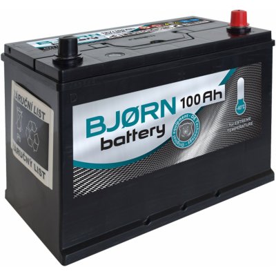 Bjorn 12V 100Ah 750A BA1010 – Zboží Mobilmania