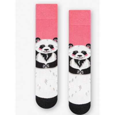 Dámské ponožky Panda D růžová
