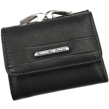 Mini dámská kožená peněženka Jennifer Jones černá L5258