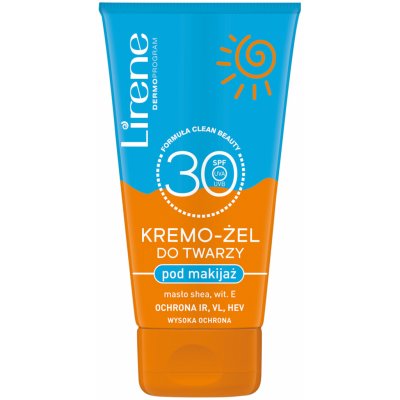 Lirene Sun ochranný krém-gel na obličej SPF30 50 ml – Zboží Mobilmania