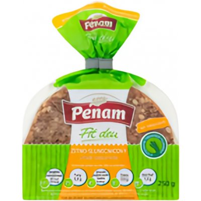 Penam Fit den Žitno-slunečnicový Chléb celozrnný 250 g – Zboží Mobilmania