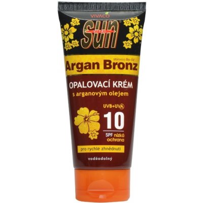 Vivaco SunVital opalovací krém s bio arganovým olejem SPF10 100 ml