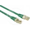 síťový kabel Solarix C5E-155GR-1MB Patch CAT5E UTP PVC, 1m, zelený