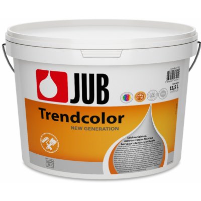 JUB Trendcolor siloxanová mikroarmovaná fasádní barva 13,5 l – HobbyKompas.cz