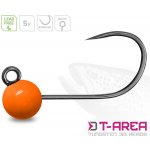 Delphin Wolframový Jig T-AREA BL Fluo Oranžový 5 ks 4mm/0,6g/#6 – Sleviste.cz