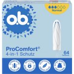 O.B. Tampóny ProComfort Normal 64 ks – Zboží Dáma