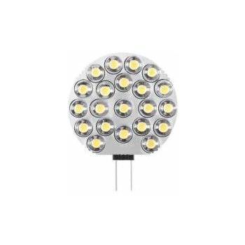 Whitenergy Led žárovka, 21xSMD, 1W, G4, Teplá bílá 60Lm 3000K