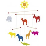 Goki dřevěný závěsný Africká zvířátka – Zboží Dáma