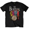 Pánské Tričko The Beatles tričko Sgt Pepper FPO Black pánské