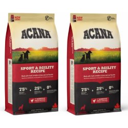 Acana Heritage Sport & Agility 2 x 17 kg