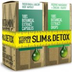 Slim & Detox Fucus řasa s jablečným octem 60 kapslí + Ostropestřec mariánský s kopřivou 50 ml – Hledejceny.cz