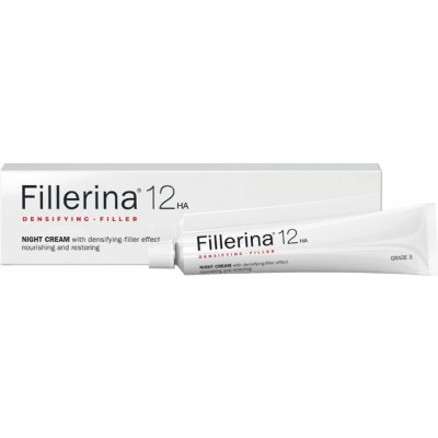 Fillerina Densifying Filler Grade 3 noční krém proti vráskám 50 ml – Zboží Mobilmania