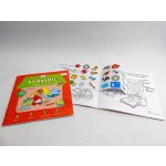 Akadamie pro dvouleté sešit B omalovánky se samolepkami – Zboží Dáma