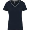 Dámská Trička Kariban K394 COT-20K39437601 Navy/šedá/bílá