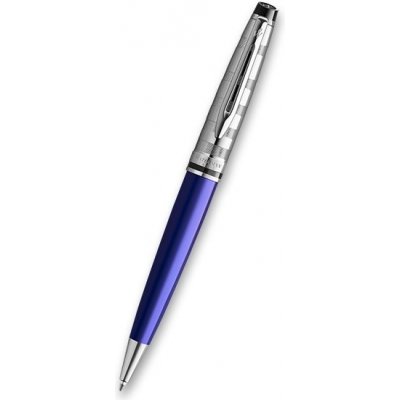 Waterman Expert Deluxe Dark Blue CT kuličkové pero 1507/2993657 – Hledejceny.cz