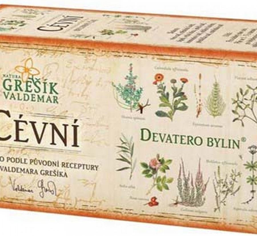 Grešík Cévní Devatero bylin 20 x 1,5 g