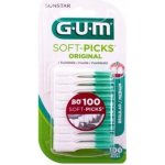 GUM Soft Picks Original Regular mezizubní kartáček 100 ks – Hledejceny.cz