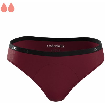 Underbelly menstruační kalhotky UNIVERS bordó z polyamidu Pro slabší dny menstruace – Zboží Dáma