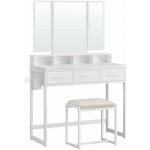 Trendie toaletní stolek AURORA bílý – Zboží Dáma